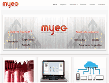 Tablet Screenshot of myeg.com